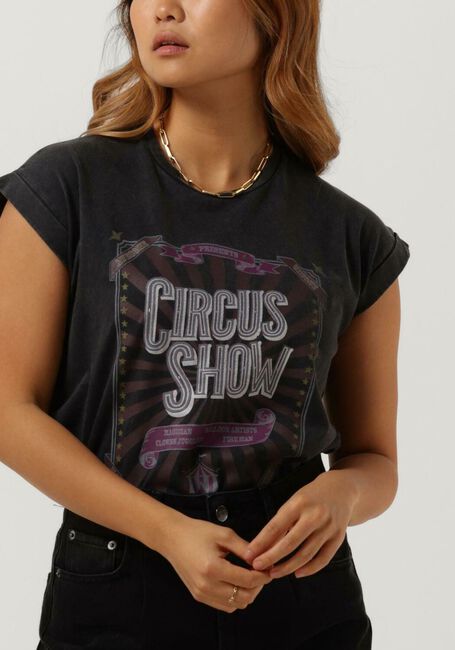 Schwarze MKT STUDIO T-shirt TIRCUS - large