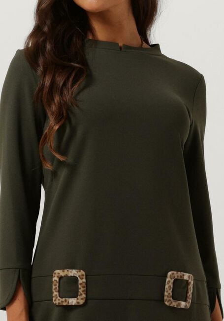 Dunkelgrün ANA ALCAZAR Minikleid DRESS LEO BUCKLE - large