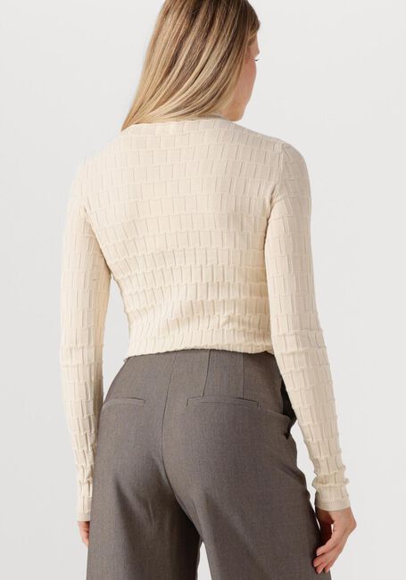 Ecru Y.A.S. Pullover YASTRIXO LS KNIT PULLOVER - large