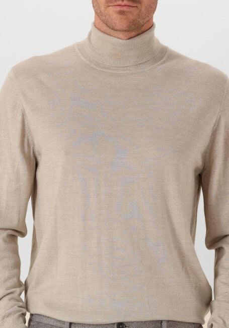 Beige PROFUOMO Rollkragenpullover PULLOVER ROLL NECK MERINO - large