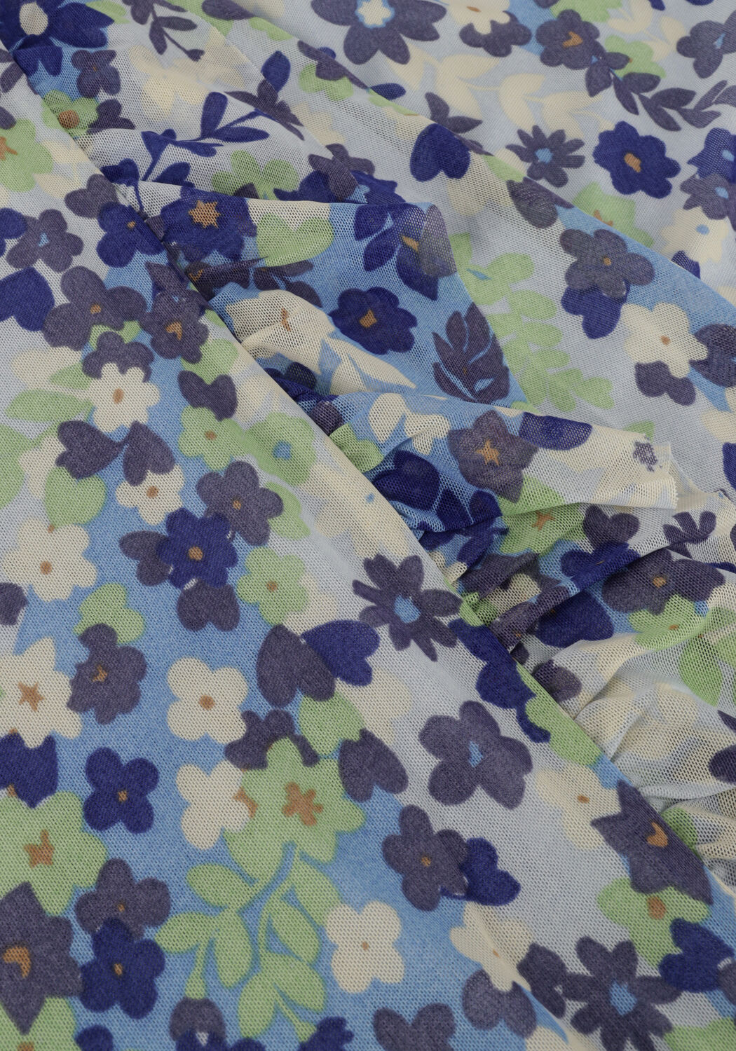 Blaue FABIENNE CHAPOT Midirock BOBO FRILL SKIRT 215 - large