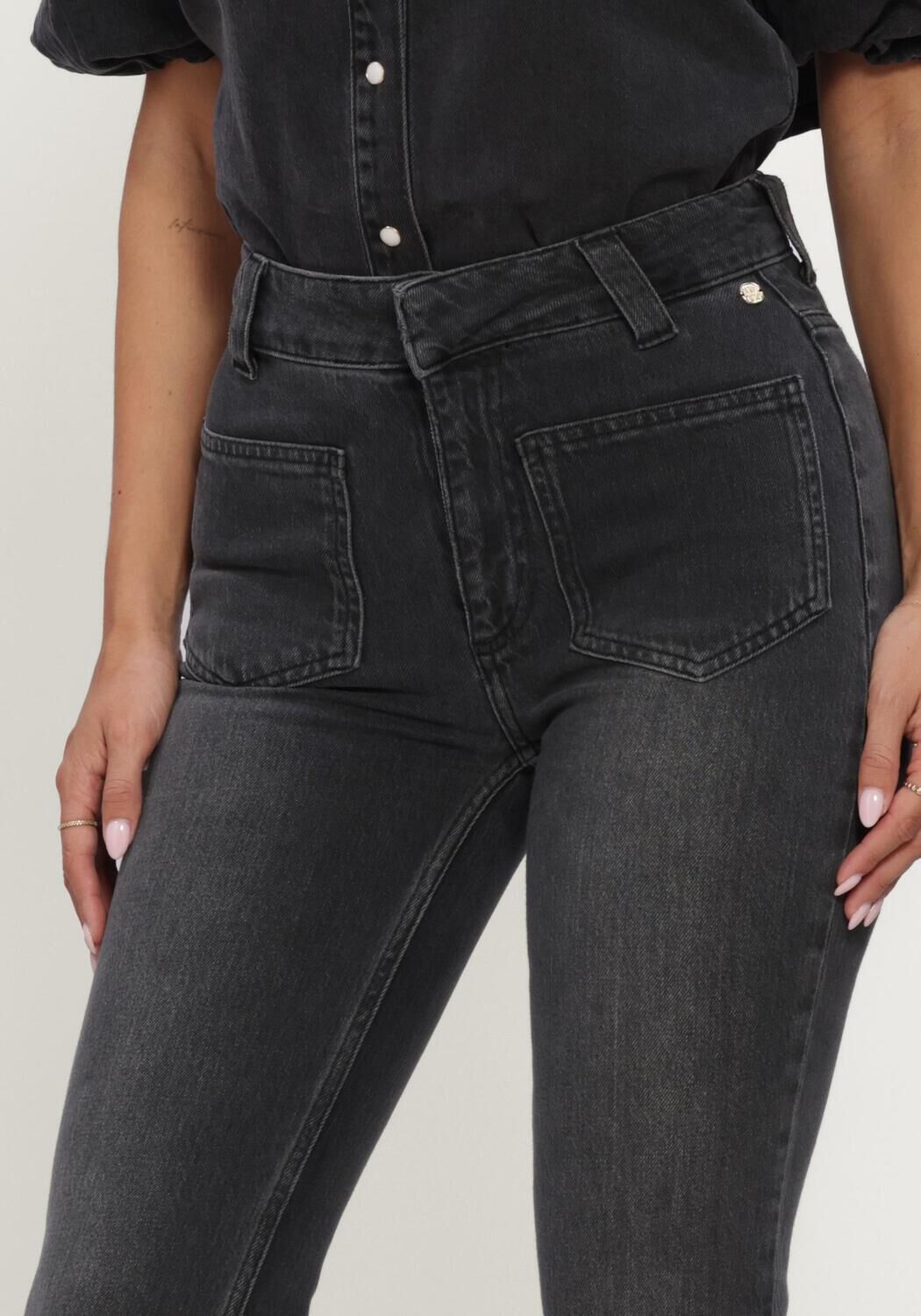 Dunkelgrau JOSH V Flared jeans VAILA PANTS - large