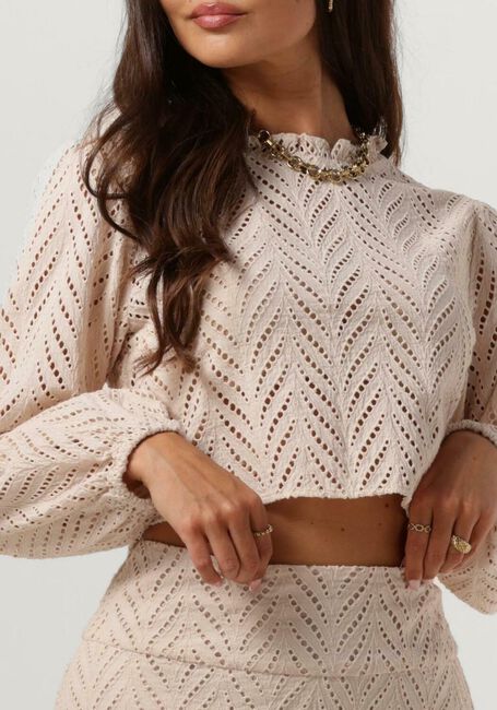 Beige NEO NOIR Blusen RIVOLI WAVE BLOUSE - large
