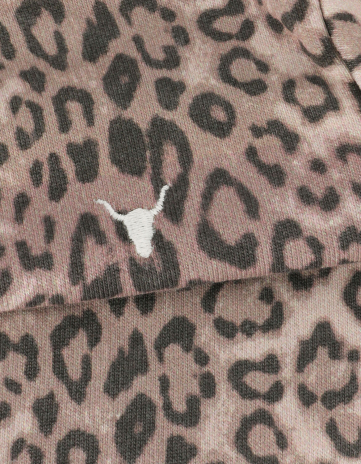 Braune ALIX MINI T-shirt BABY KNITTED ANIMAL SWEAT TOP - large