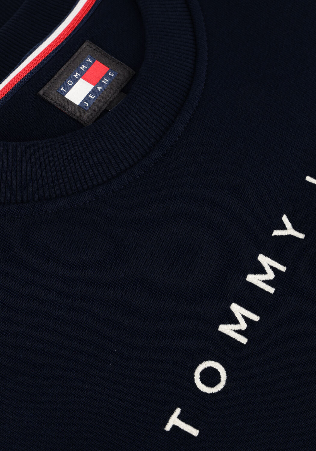 Blaue TOMMY JEANS Pullover TJW REG LINEAR CREW - large