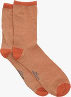Orangene BECKSONDERGAARD Socken DINA SOLID - medium