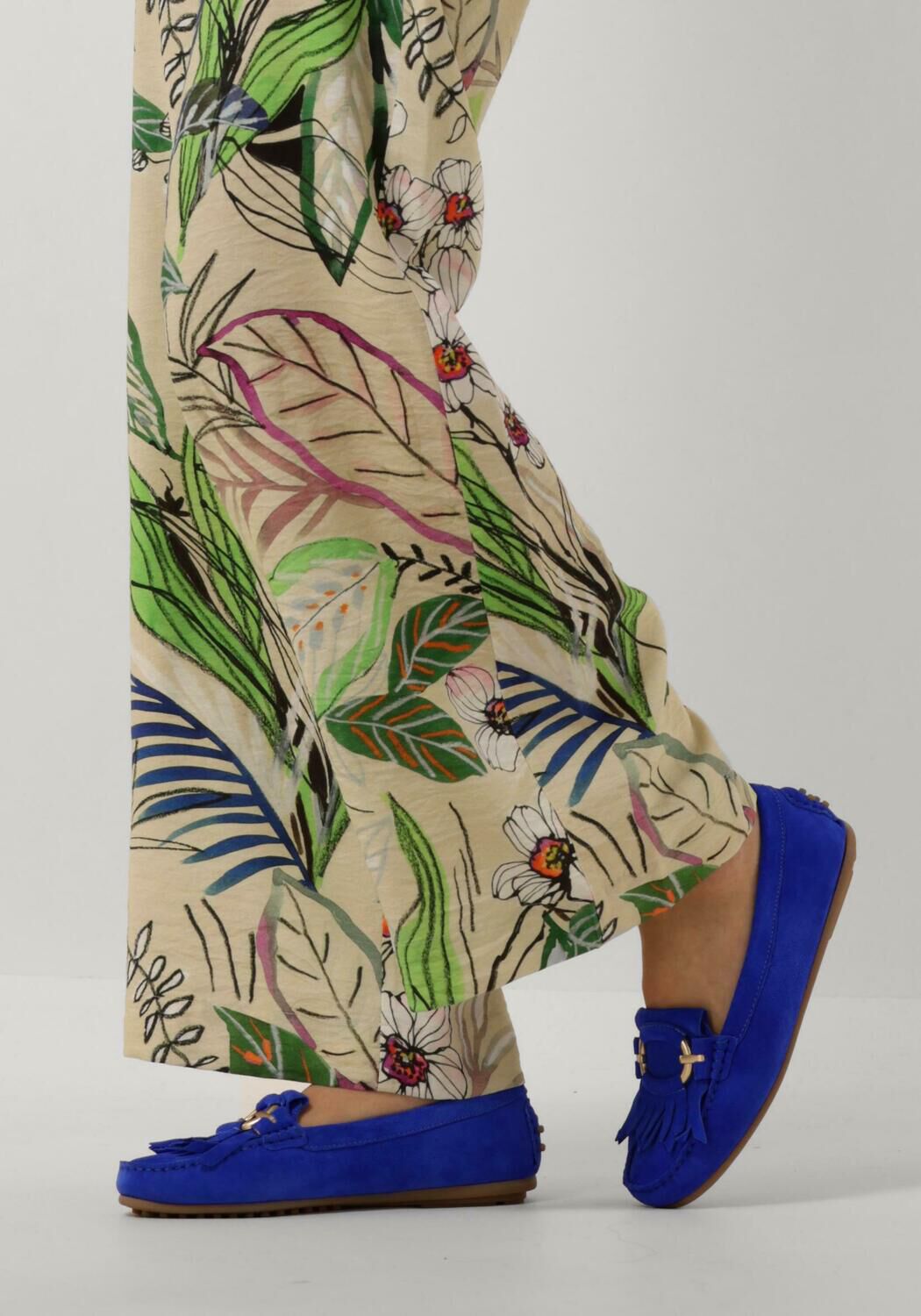 Blaue AYANA Mokassins 1268 - large