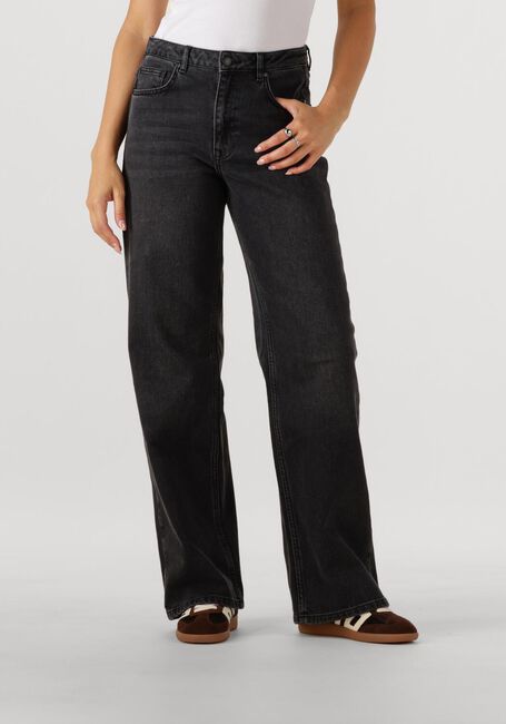 Schwarze MY ESSENTIAL WARDROBE Straight leg jeans 35 THE LOUIS 139 HIGH WIDE - large