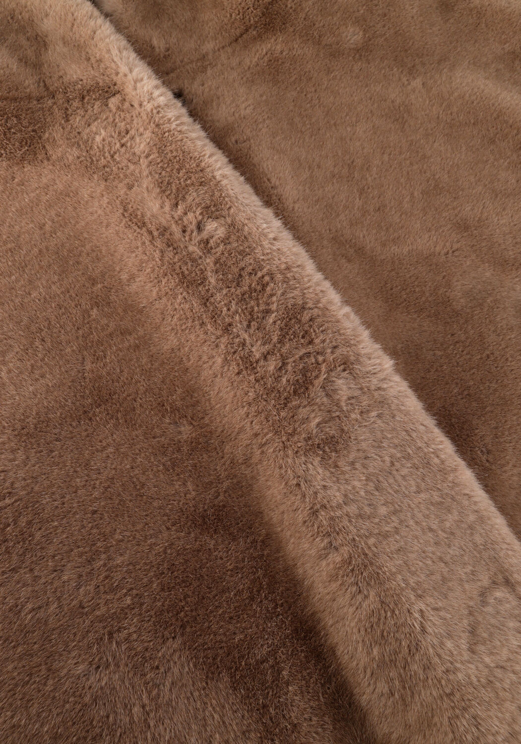 Braune STUDIO AR Fake-Fur-Jack OLENA - large