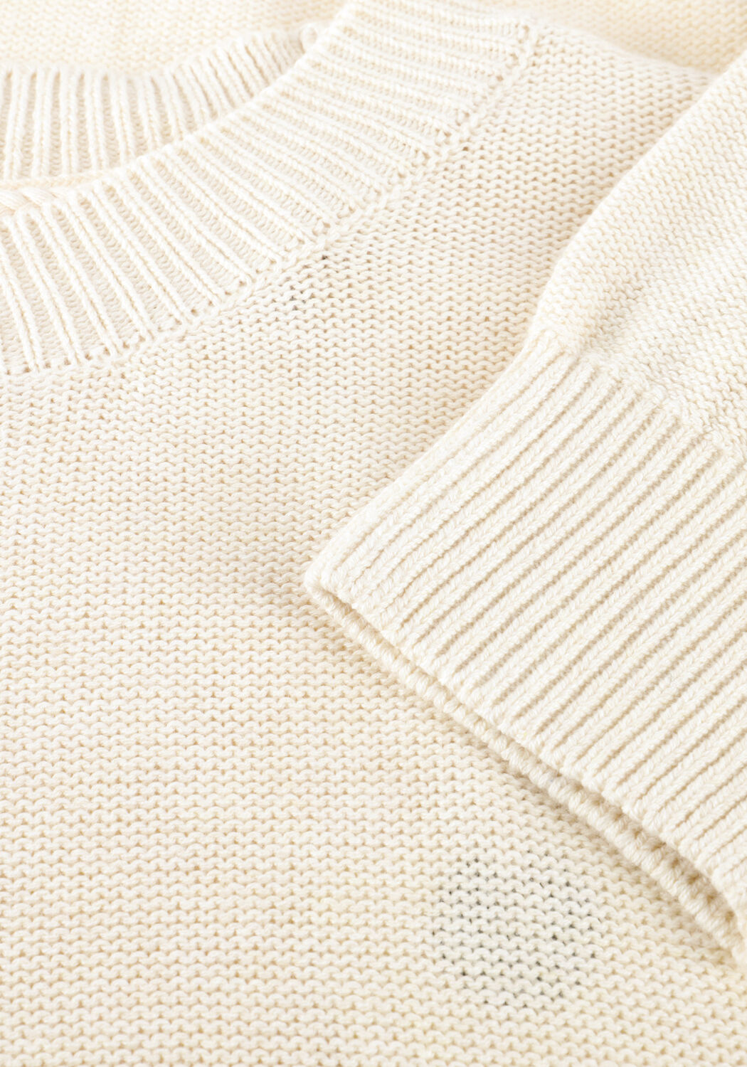 Beige ANERKJENDT Pullover AKEBBE COTTON/SILK KNIT - large