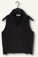 Schwarze CC HEART Spencer EMILY ZIP KNIT VEST Schwarze CC HEART Spencer EMILY ZIP KNIT VEST - medium