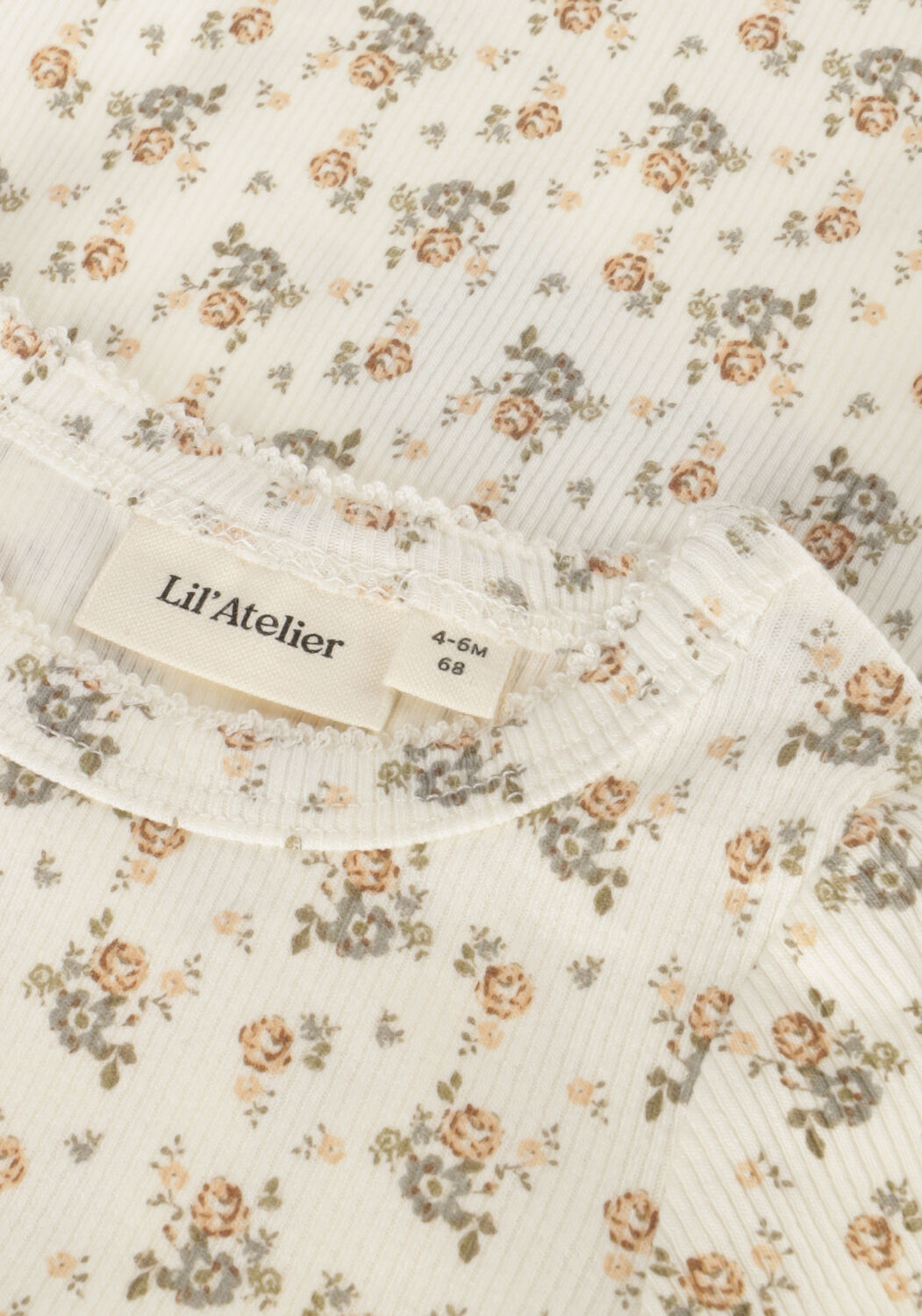 Ecru LIL' ATELIER Strampler NBFGAGO LS SLIM BODY LIL NOOS - large