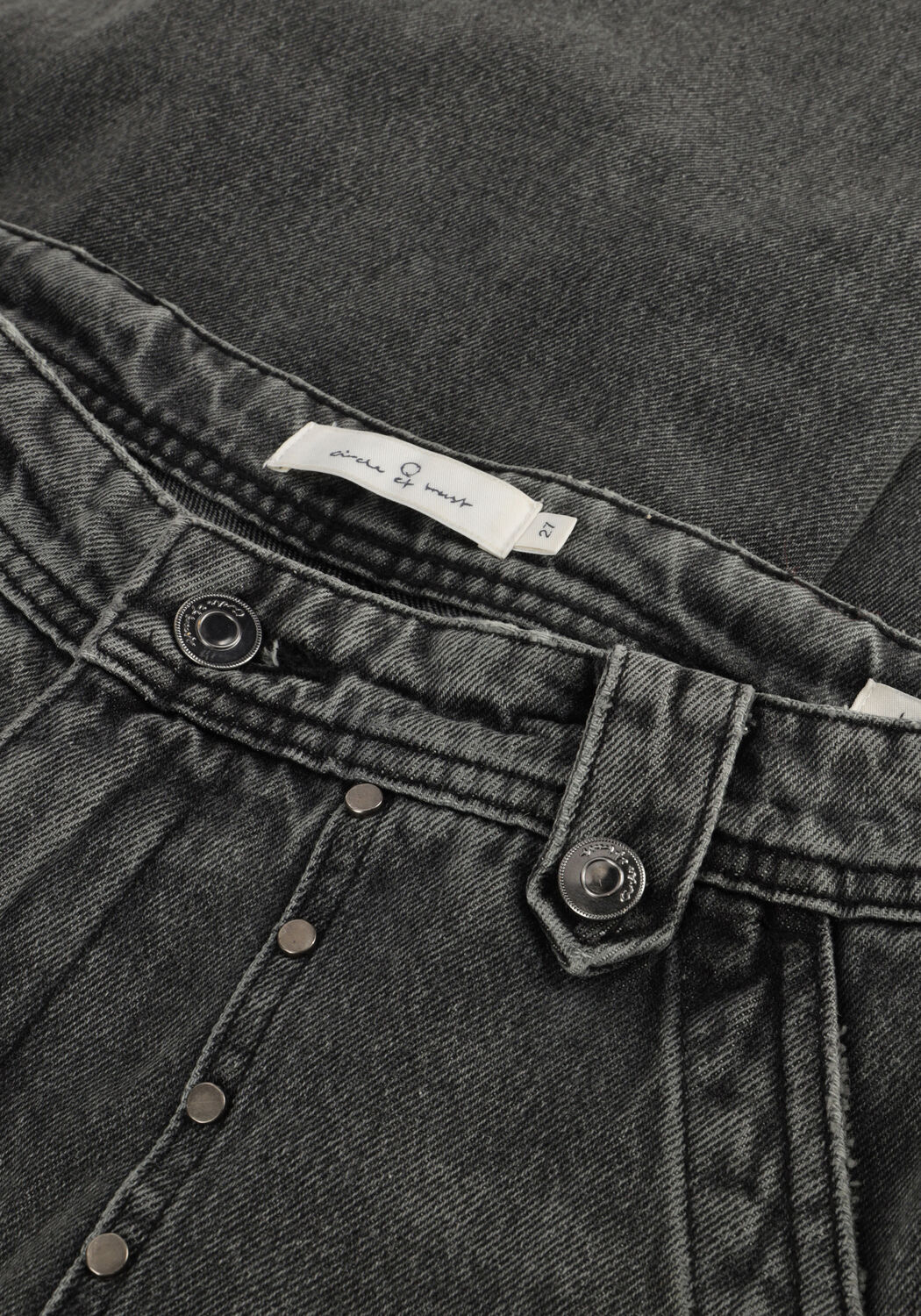 Graue CIRCLE OF TRUST Straight leg jeans LOREN DNM 2 - large