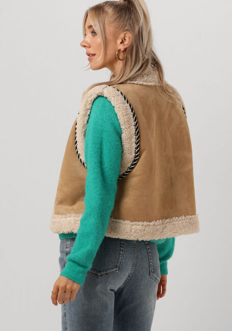 Camelfarbene SUNCOO Gilet EDGAR - large