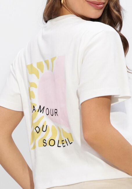 Wei&szlig;e ANOTHER LABEL T-shirt ALGINA HEART T-SHIRT - large