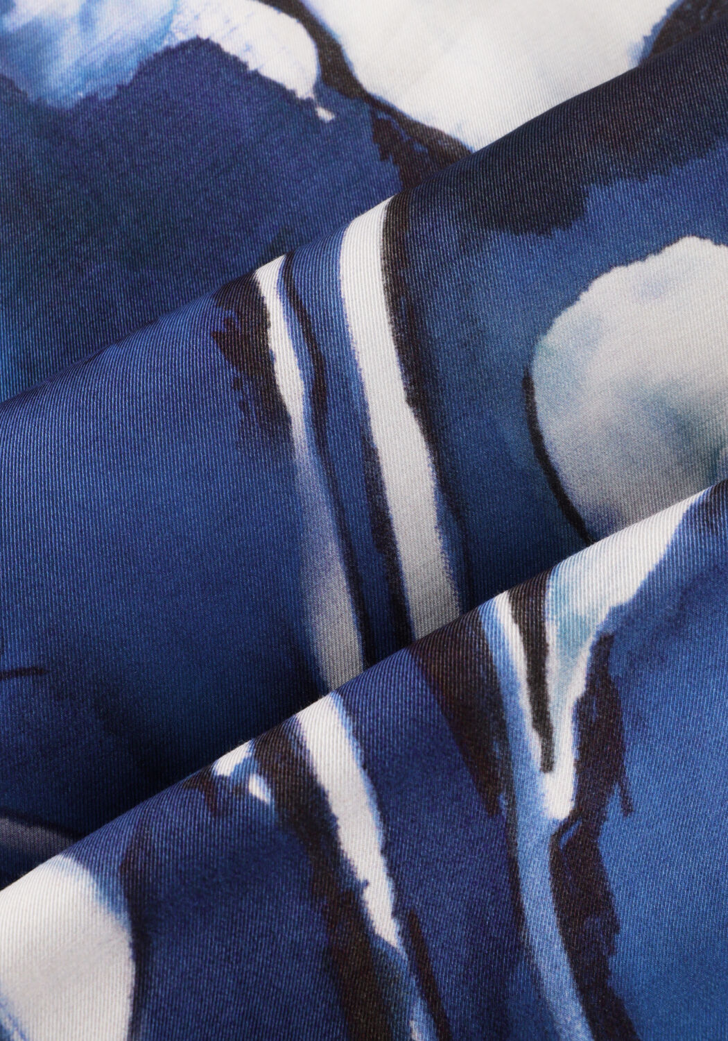 Blaue CAROLINE BISS Weite Hose 1583 - large