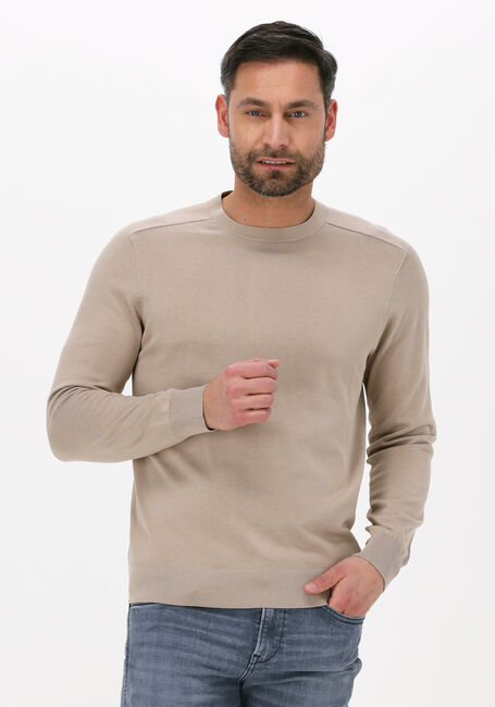 Beige PROFUOMO Pullover PPTJ1-W - large