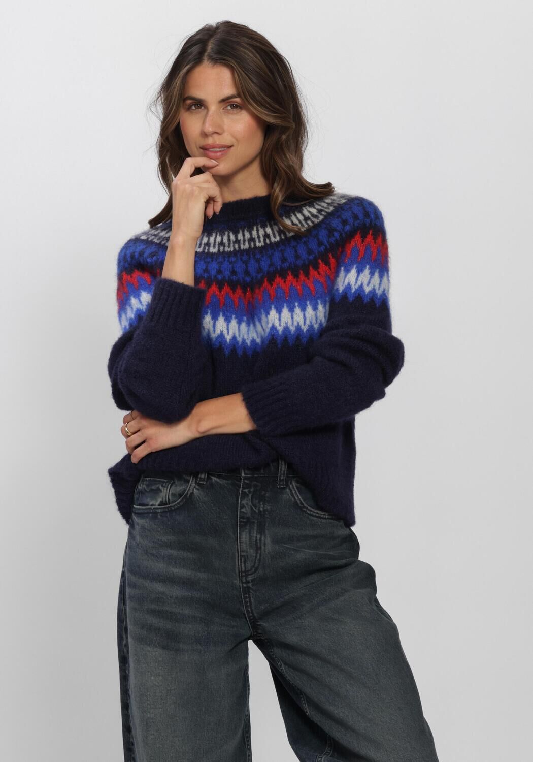 Dunkelblau BY-BAR Pullover JACKIE PULLOVER - large