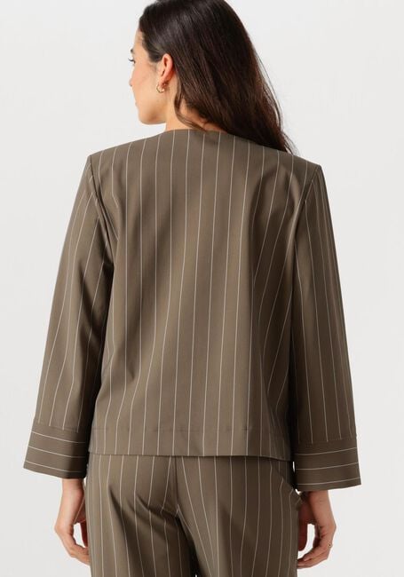 Olive STUDIO ANNELOES Top Cilou stripe top - large