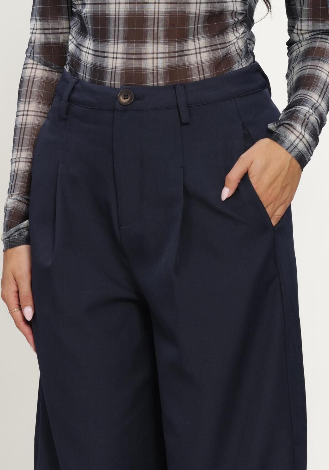 Blaue CO'COUTURE Hose LUNACC PLEAT PANT - large