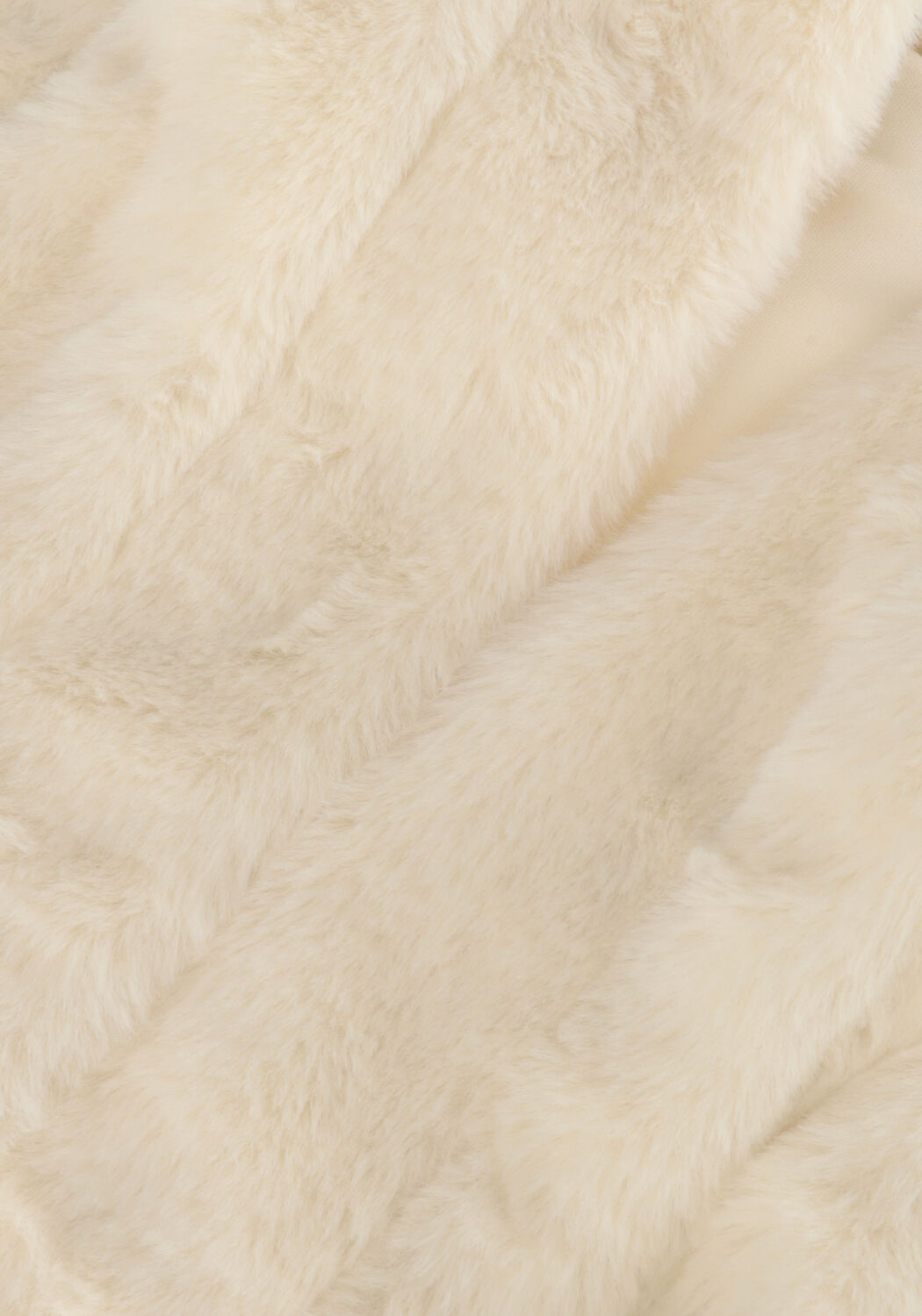 Creme NONO Gilet KILA FUR GILETTE - large