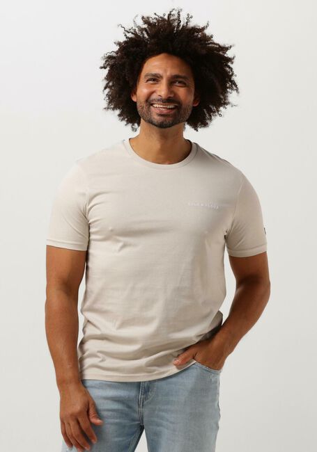 Beige LYLE & SCOTT T-shirt EMBROIDERED T-SHIRT - large