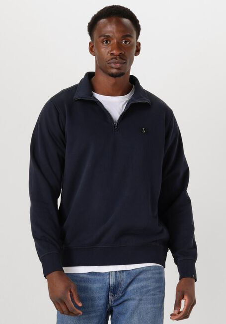 Blaue BUTCHER OF BLUE Sweatshirt ARMY HALF ZIP - large