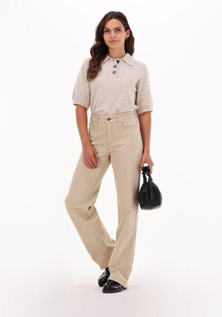 Beige MODSTRÖM Wide jeans ELTON JEANS - large