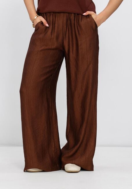 Braune KNIT-TED Weite Hose JANOU - large