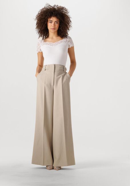 Weiße ROSEMUNDE Top BEATHA CAPSLEEVE - large
