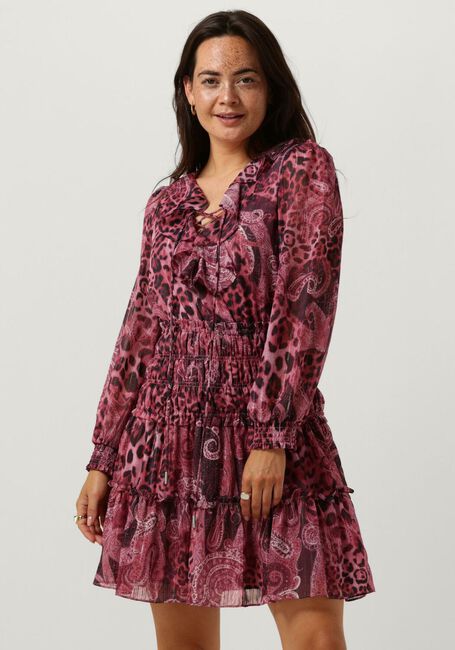 Rosane GUESS Minikleid LS LACE UP FLARED LUCY DRESS - large
