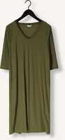 Grüne PENN & INK Midikleid DRESS KHAKI Grüne PENN & INK Midikleid DRESS KHAKI - medium