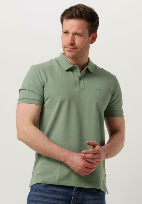 Grüne BOSS BLACK Polo-Shirt PALLAS - large
