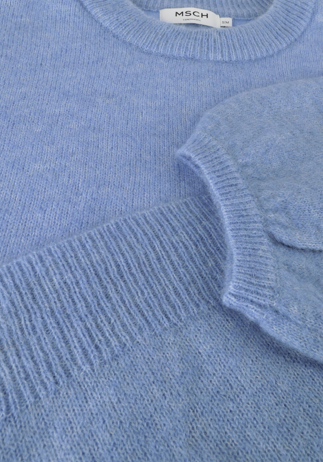 Blaue MSCH COPENHAGEN Pullover MSCHPETRINELLE HOPE 2/4 PULLOVER - large