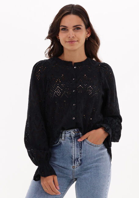 Dunkelblau BY-BAR Blusen SAMMIE EMBROIDERY BLOUSE - large