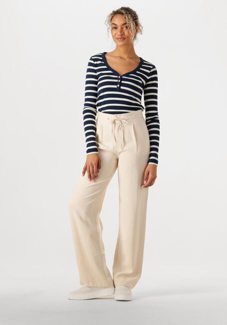 Dunkelblau TOMMY HILFIGER Top SLIM HENLEY GB SCOOP-NK LS - large