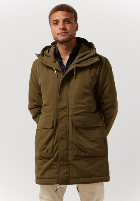Olive SELECTED HOMME Parkas SLHRODNEY PARKA W - large