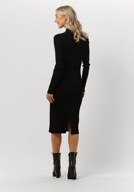 Schwarze BRUUNS BAZAAR Midikleid CELOSIA JOHANNA KNIT DRESS - large