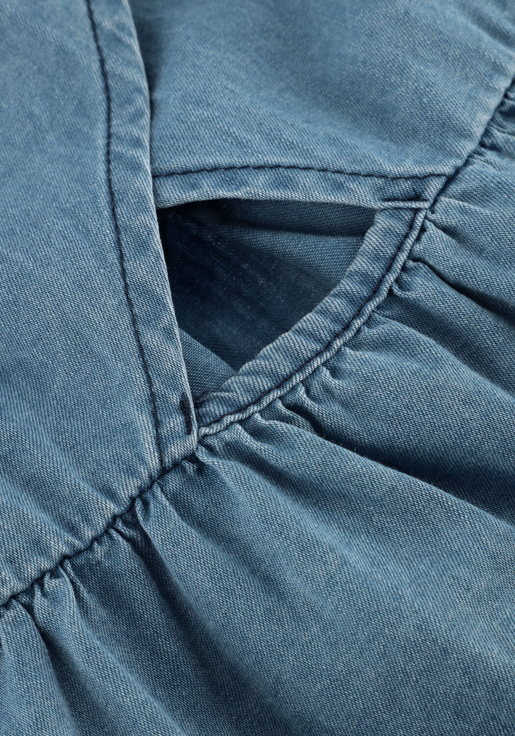 Hellblau MY LITTLE COZMO Minikleid SHELLK207S6 - large