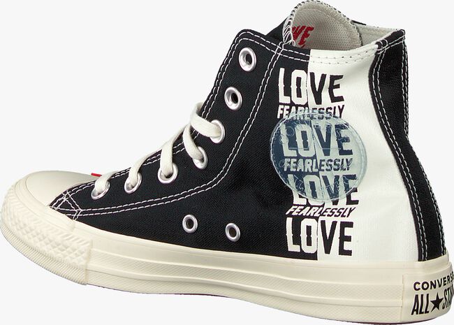 Schwarze CONVERSE Sneaker high CHUCK TAYLOR ALL STAR LOVE - large