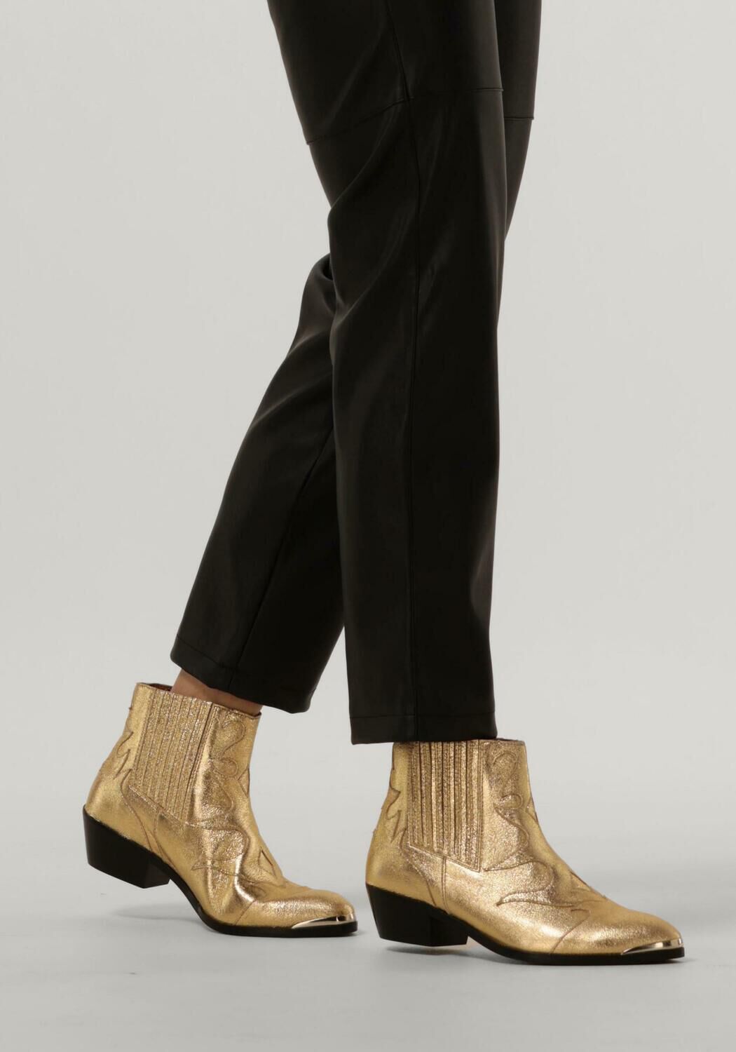 Goldfarbene TORAL Stiefeletten SONIA - large