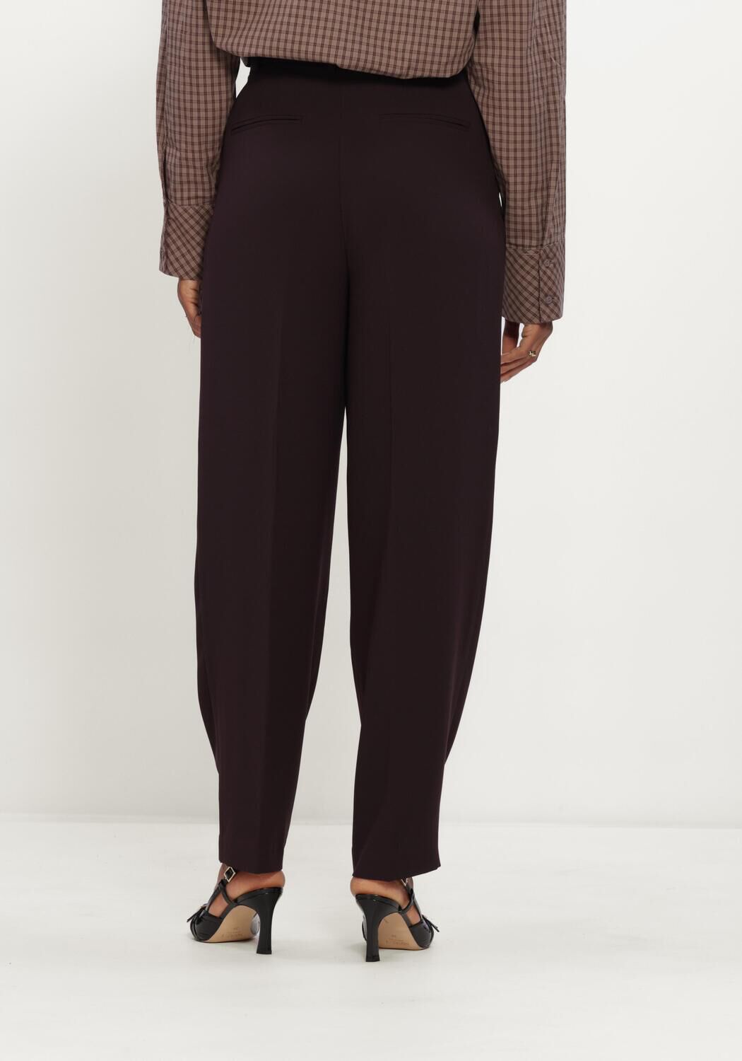 Bordeaux BEAUMONT Weite Hose SACHA PANTS - large
