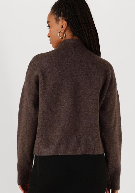 Braune NEO NOIR Pullover PAULA KNIT BLOUSE - large