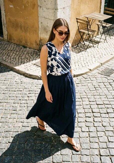 Blaue CAROLINE BISS Top 1673 - large