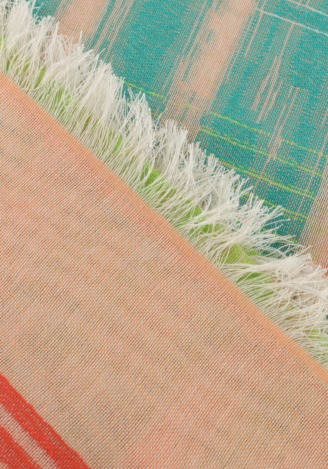 Mehrfarbige/Bunte NOTRE-V Schal 23 308 - large