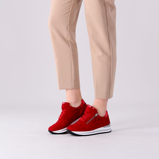 Rote GABOR Sneaker Low 528 Rote GABOR Sneaker Low 528 - large