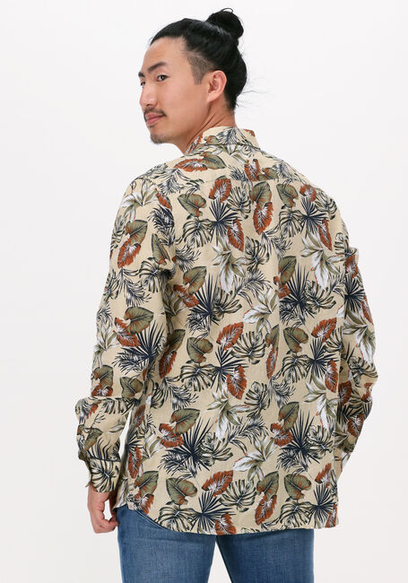 Sand DSTREZZED Casual-Oberhemd SHIRT LEAFS LINEN - large