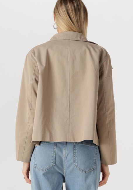 Taupe OBJECT Mäntel OBJGRO RE SHORT JACKET - large