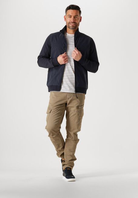 Blaue PME LEGEND Jack ZIP JACKET SWEAT MIXED PADDED - large