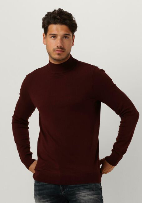 Bordeaux PUREWHITE Rollkragenpullover ESSENTIAL MOCKNECK - large